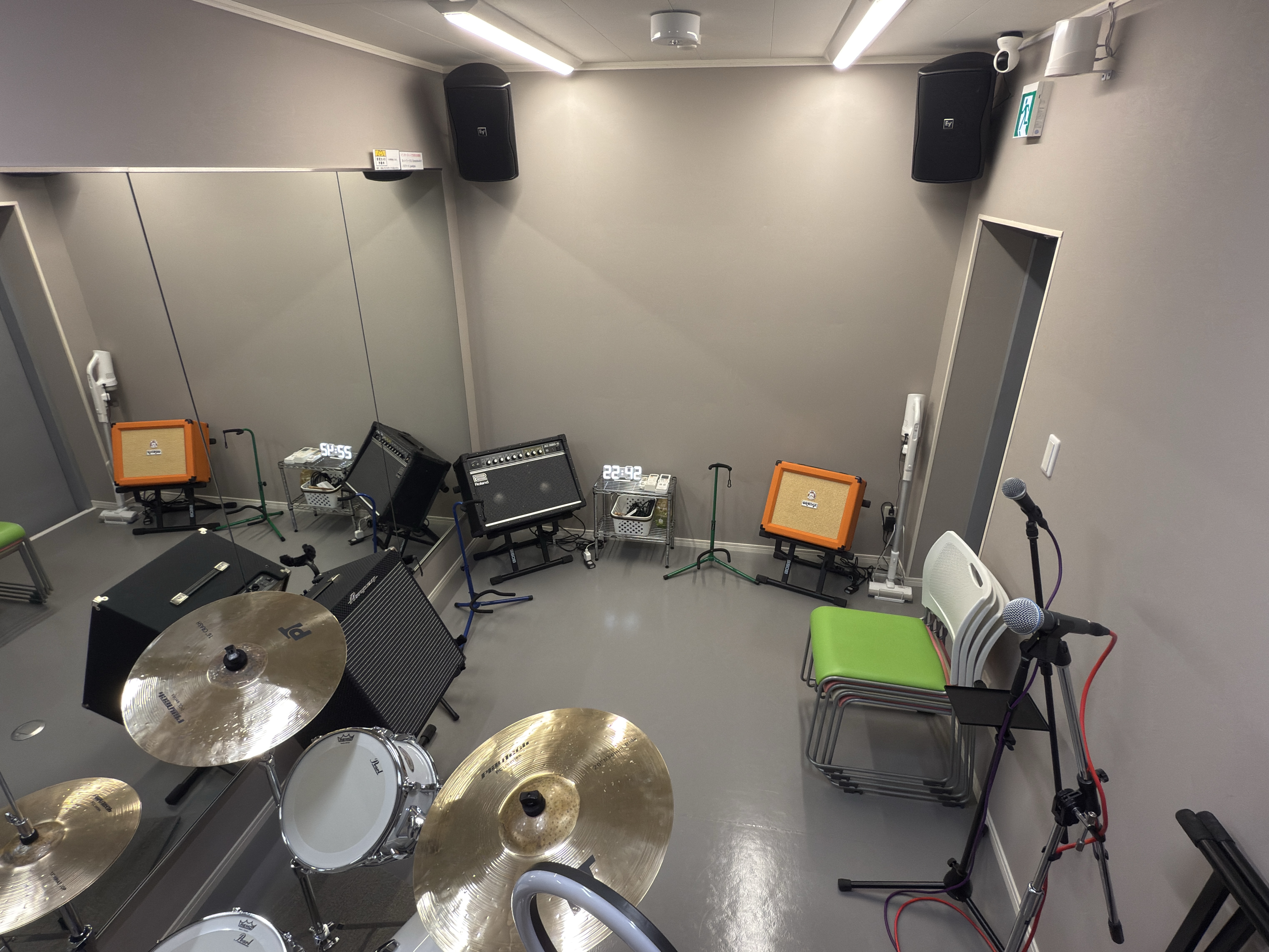 門前仲町の５F音楽スタジオ